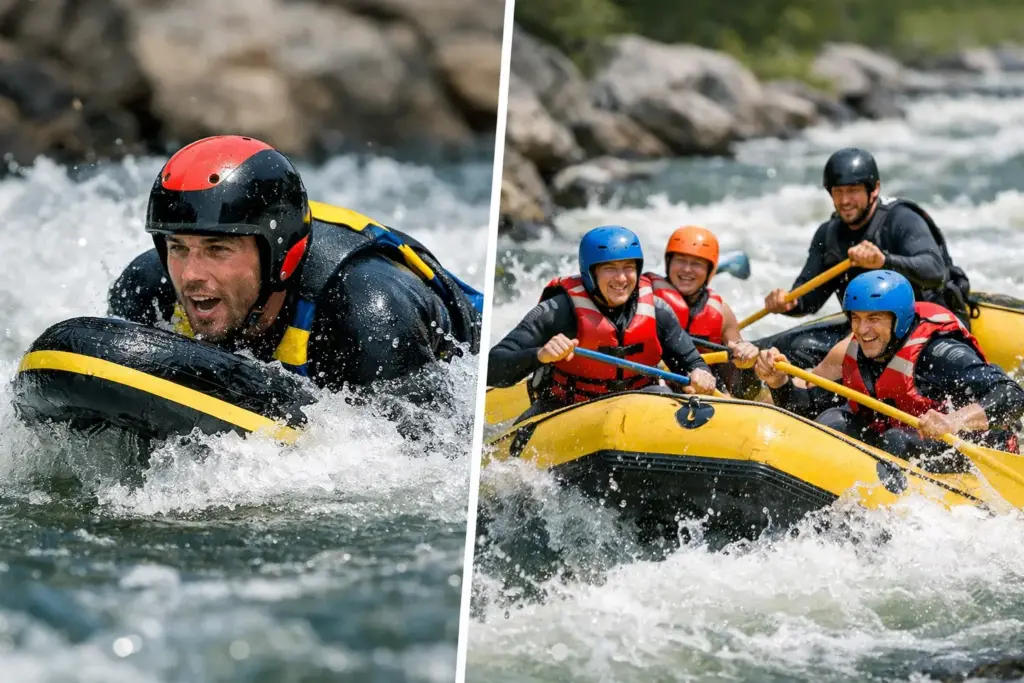 River Boarding vs Rafting: Which Wins?